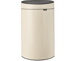 Brabantia Touch Bin Prullenbak - 40 liter - Soft Beige
