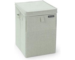 Brabantia Wasmand - met Deksel - Stapelbaar - 35 l - Green