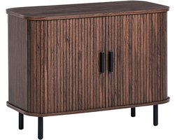 BRADLEY - Commode - Donkerbruin - MDF