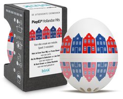 Brainstream PiepEi Hollandse Hits - kookhulp voor een perfect gekookt ei met hits van Frans Bauer, Jan Smit en Dries Roelvink - exclusief BINK presents design