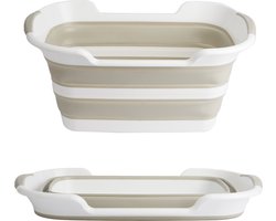 Bramble - XXL opvouwbare siliconen wasmand (60x40x27,5cm) - ruimtebesparend, robuust en praktisch voor thuis, camper en op reis