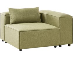 BRANDE - Hoekmodule - Lichtgroen - Polyester