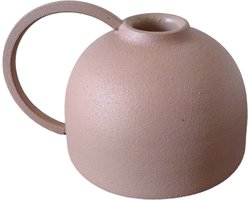 Branded By - Kandelaar - Kaarsenhouder - IJzer - Oud Roze