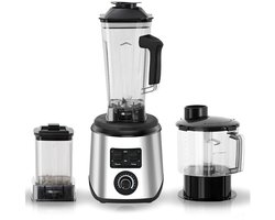 Brandistry - 3in1 Krachtige Blender - Blender - Keukenapparatuur - Electrische Blender - 2,5 Liter 1,5 Liter 0,5 Liter - Zwart
