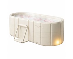 Brandistry - Bad - Opvouwbaar Bad - Draagbaar Bad - Opvouwbare Badkuip - Comfortabel en Ruimtebesparend - 150x55x50 Cm - Pvc