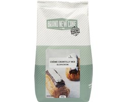 BrandNewCake® Crème Chantilly Mix (Klopschuim) 400gr - Alternatief Voor Botercrème - Taartvulling - Taartdecoratie - Taartversiering