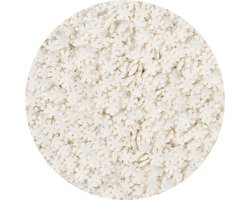 BrandNewCake® Eetbare Taart Confetti Sneuwvlokker Wit 55gr - Taartdecoratie Sprinkles - Strooisel - Taartversiering