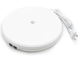 BrandNewCake® Taartplateau Draaibaar Electrisch Ø25cm - Draaiplateau max 10kg - Taartversiering - Bakspullen