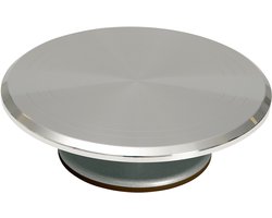 BrandNewCake Taartplateau Prof. Aluminium Ø30,5x9,5cm