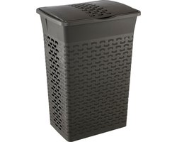 BranQ - Wasmand / Rechthoekige - Kleur Grijs - 55 L