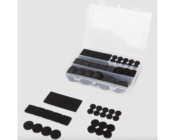 Brash - Anti Kras Vloerbeschermer Vilt - 177 Stuks - Stoelpoot Beschermers - Meubelglijders - Vloerglijders - Anti-kras - Viltjes