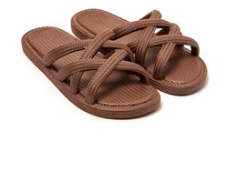 Brasileras Sandalen Damen-Bruin-36