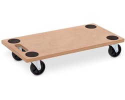 BRASQ Meubelroller - 200 KG - Met Zwenkwielen - Transporthulp - Meubelhondje - Transportroller - Meubeltransporter - Meubelverplaatser