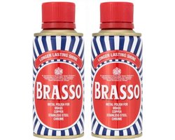 Brasso - Koperglans - Koperpoets - 2 x 175 ml
