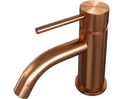 Brauer Copper Edition Fonteinkraan opbouw - uitloop 11.5cm - PVD - geborsteld koper