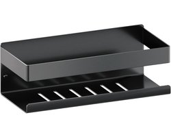 Brauer Doucherek 23 cm - Gunmetal Geborsteld Pvd