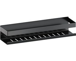 Brauer Doucherek 40 cm - Gunmetal Geborsteld Pvd