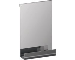 Brauer Doucherek Hangend - met Glasklem - Chroom