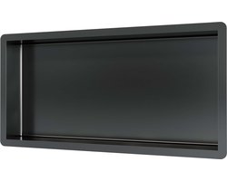 Brauer Gunmetal Edition inbouw nis 30x60cm gunmetal geborsteld PVD