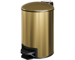 Brauer Pedaalemmer - 3 Liter - Goud Geborsteld