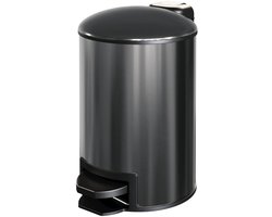 Brauer Pedaalemmer - 3 Liter - Gunmetal Geborsteld