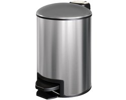 Brauer Pedaalemmer - 3 Liter - Rvs Geborsteld