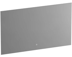 Brauer Ruby Spiegel - Rechthoekig - 120 cm - met Directe LED-Verlichting - Dimbaar - met Touchbediening