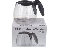 Braun Koffiekan KFK500 voor AromaPassion - Zwart