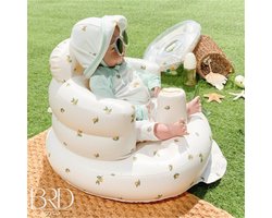 BRD® Outdoor | Beige Citroen Opblaasbare Baby Stoel Multifunctioneel | Kinderstoel Strandstoel Campingstoel Zwembadstoel