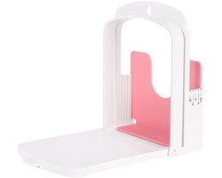 Bread Slicer - Broodsnijplank - Opvouwbare Broodsnijder - Cakesnijder - Snijmachine - Snijhulp - Keuken Accessoires - Roze