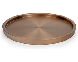 Bredemeijer - Dienblad rond Lara metallic brons