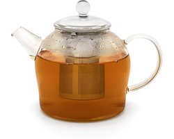 Bredemeijer - Glazen Minuet Santhee theepot 0,5L +filter - theezeef