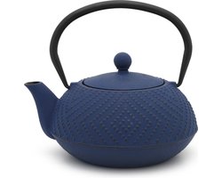 Bredemeijer Theepot Fujian 1.2L met filter kobalt blauw - theezeef