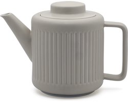 Bredemeijer - Theepot Skagen - 1,2 liter - Grijs - Met filter