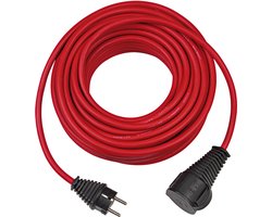 Brennenstuhl verlengkabel voor bouwplaatsen, IP 44, 25 m, rood