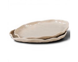 Bricard Angles - Schalen Set - 2-delig - 24,3x14,6x2cm - Taupe