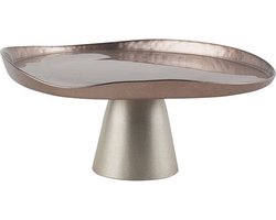Bricard Bodrum Patisseriebord - 32cm - Taupe/Champagne