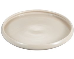 Bricard Bondy – Serveerbord – Ø26,8 x 2,5 cm – Taupe – Set van 2