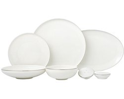 BRICARD CANET DINNER SET | WIT-ZILVER 27-DELIG