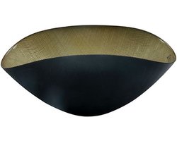 BRICARD SIS KOM | MIDDEL OVAAL GOUD - ZWART