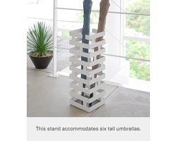 Brick Paraplubak Vierkant - Wit - Modern Design - Hout