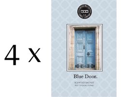 Bridgewater Geurzakjes Blue Door 4 stuks