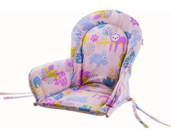 Briljant Baby Stoelverkleiner Jungle Dusk - Pink