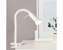 Brilliant - Antony - Klemlamp E14 - Wit
