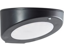 Brilliant Bardum - Buiten wandlamp - LED 3W - Solar - 520 lm - 4000K - Sensor - IP44 - Zwart