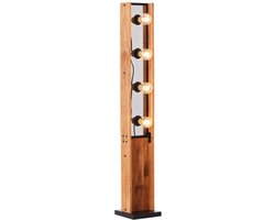 Brilliant Calandra - Vloerlamp - Bruin;Zwart