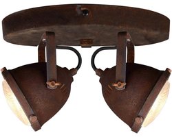 Brilliant CARMEN - Plafondlamp - Roestkleurig