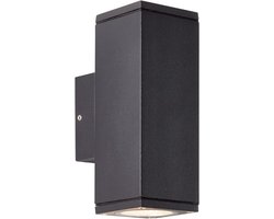 Brilliant Hally - Buitenlamp - IP44 - 2x GU10 - Zwart