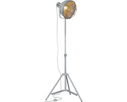 Brilliant JESPER Vloerlamp E27 Grijs