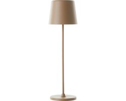 Brilliant Kaami oplaadbare Tafellamp - Buiten - LED 2W 3000K - 3 Stepdim - IP44 - Cappuccino